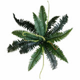 Artificial Dark Green Boston Fern 60cm - Designer Plants