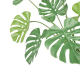Artificial Monstera Split Leaf Philodendron Plant Stem 60cm UV Resistant