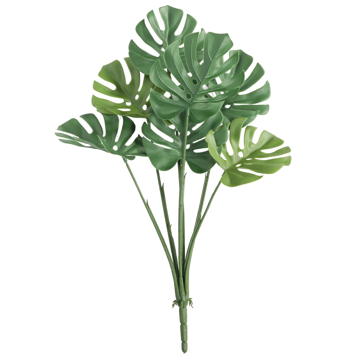 Artificial Monstera Split Leaf Philodendron Plant Stem 60cm UV Resistant - Designer Plants