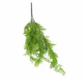 80cm Hanging Fresh Green Dense Maiden Hair Fern Bush UV Resistant - Designer Plants
