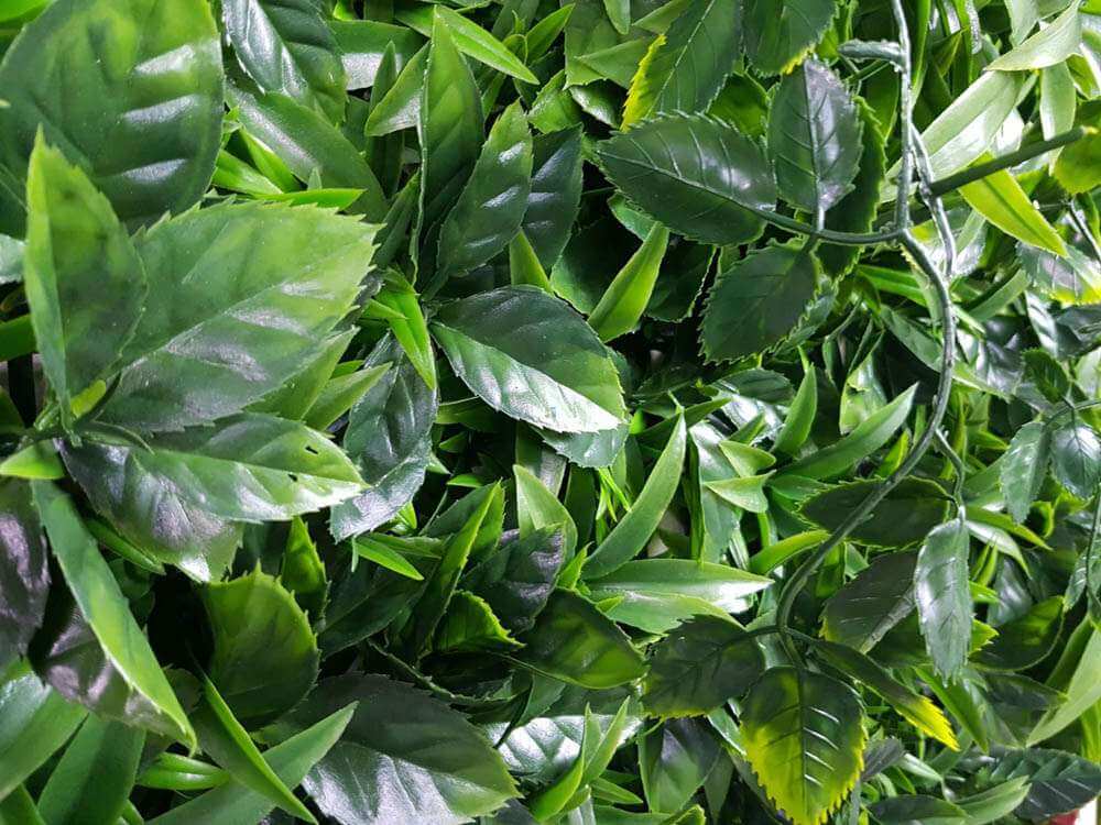 Dense Green Meadows Vertical Garden / Green Wall UV Resistant 1m x 1m