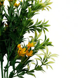 Artificial Dwarf Japanese Golden Yew UV Resistant 27cm
