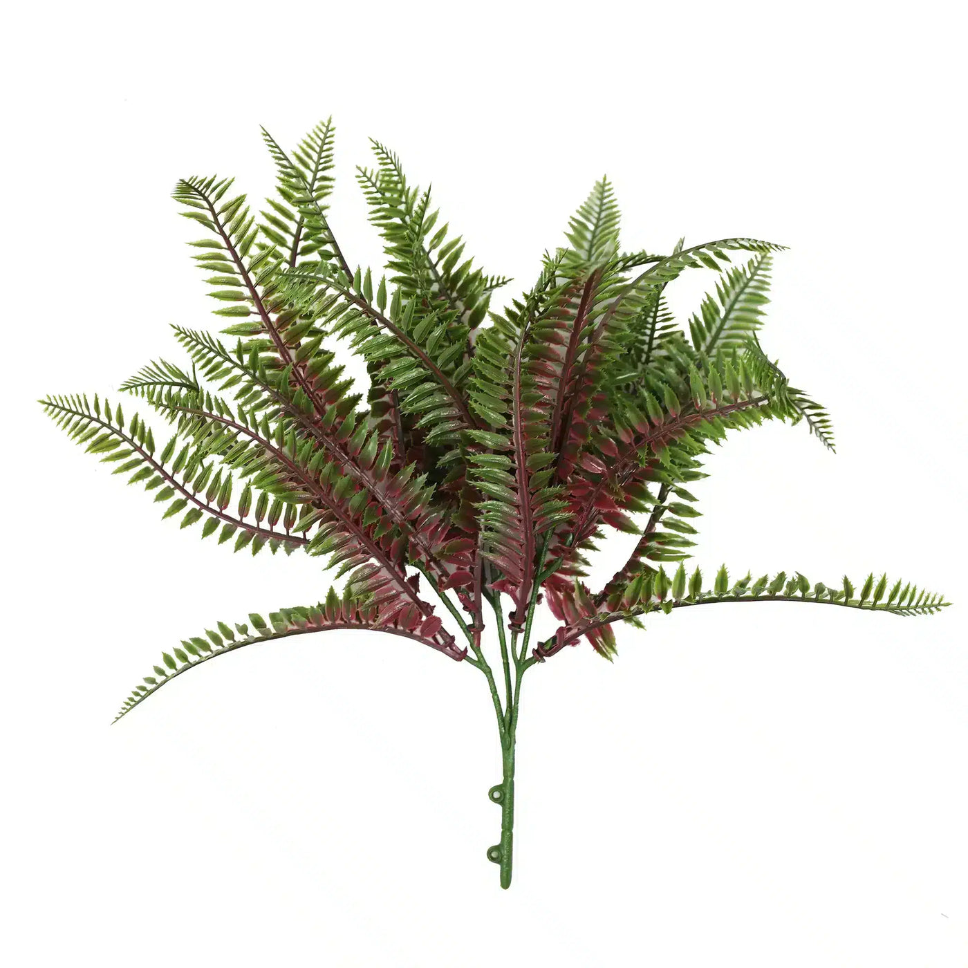 Artificial Royal Purple Fern Stem UV Resistant 33cm - Designer Plants