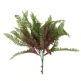 Artificial Royal Purple Fern Stem UV Resistant 33cm - Designer Plants