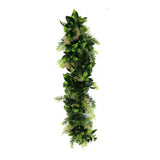 Artificial Extendable Hanging Flowering Cedar Vine UV Resistant 55cm - Designer Plants