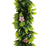 Artificial Extendable Hanging Pink Flowering Violet Garland UV Resistant  55cm