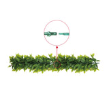 Artificial Extendable Hanging Pink Flowering Violet Garland UV Resistant  55cm