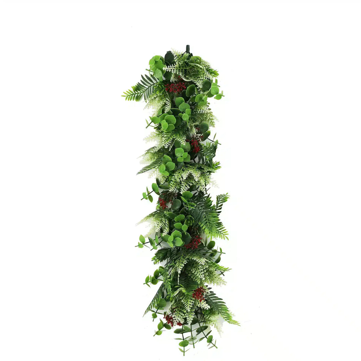 Artificial Extendable Hanging Christmas Garland UV Resistant 55cm - Designer Plants