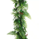 Artificial Extendable Hanging Christmas Garland UV Resistant 55cm