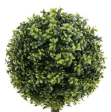 artificial single ball topiary tree 63cm - crown detail
