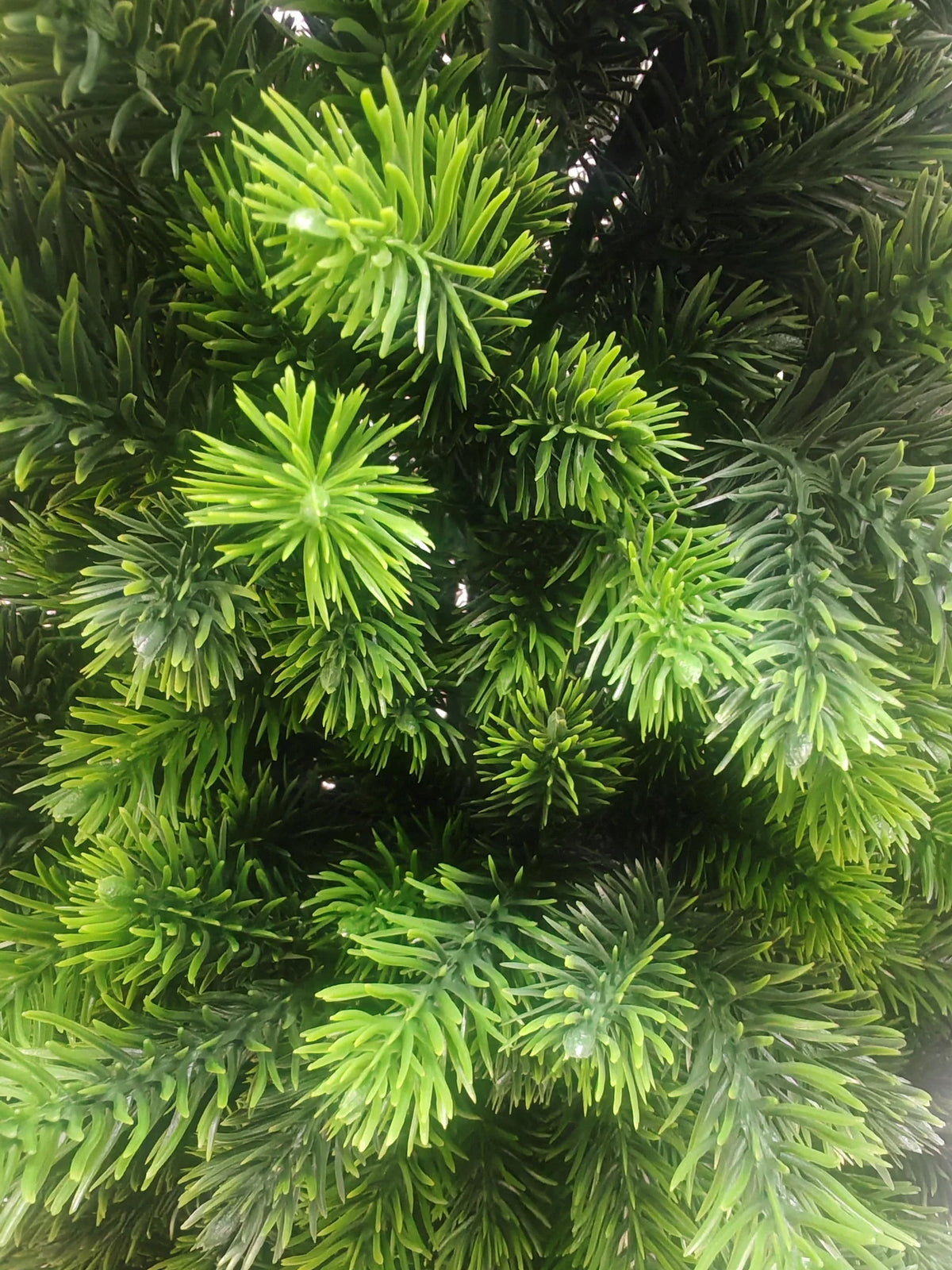 artificial cypress pine tree 150cm - foliage detail