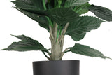 artificial white hydrangea tree - branch detail