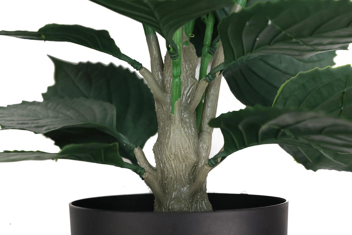 artificial blue hydrangea tree - branch detail