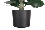 artificial blue hydrangea tree - nursery pot