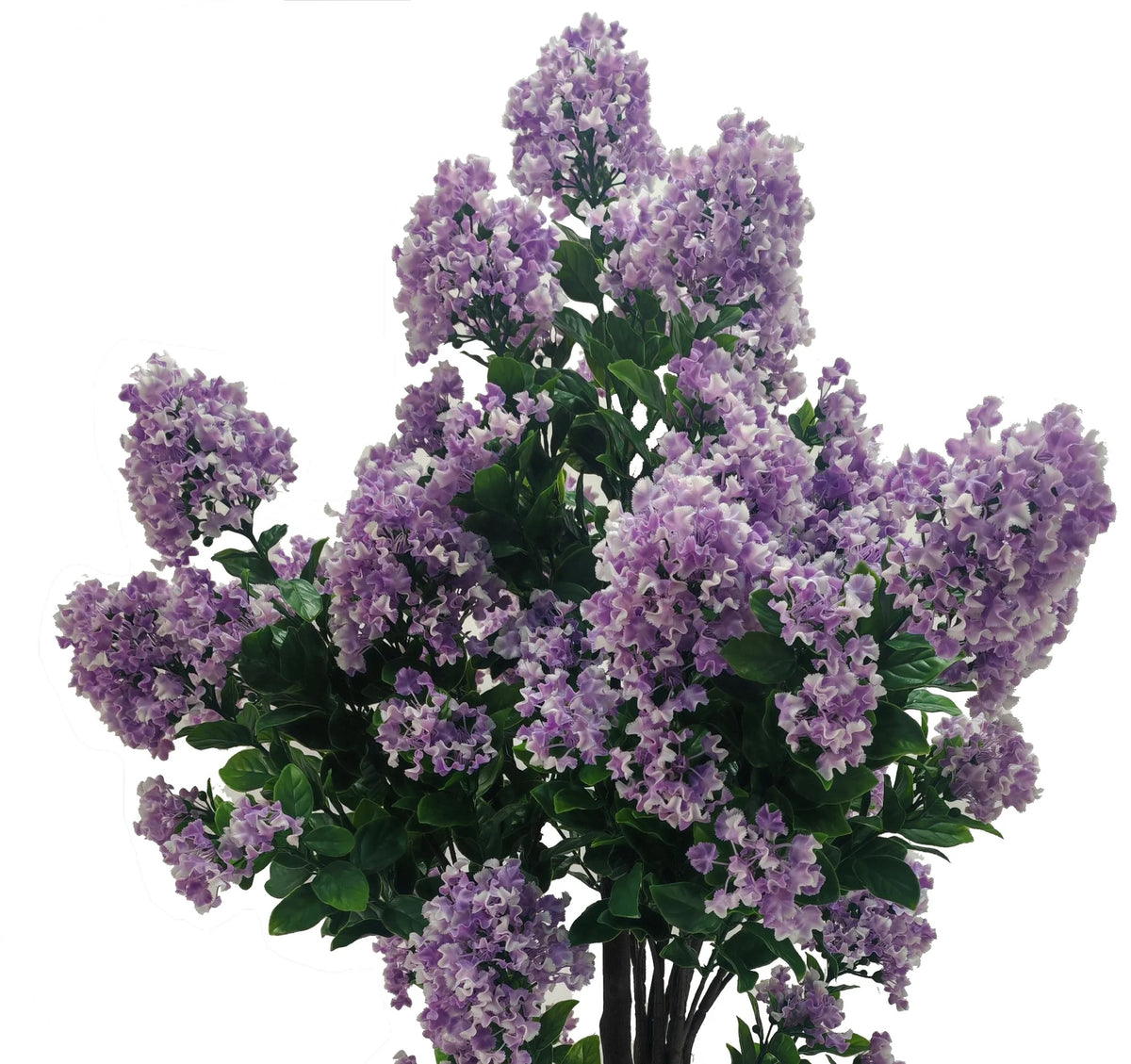 artificial lilac crepe myrtle tree 120cm - crown detail