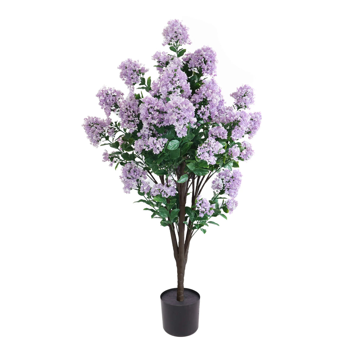 artificial lilac crepe myrtle tree 120cm - full view