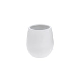 Luxury Teardrop Balloon Planter — Set of 4 White