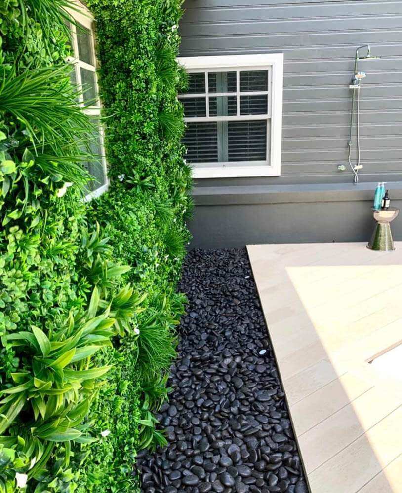 Group 1 Fire Certified - Luxury White Oasis Vertical Garden / Green Wall UV Resistant 1m x 1m