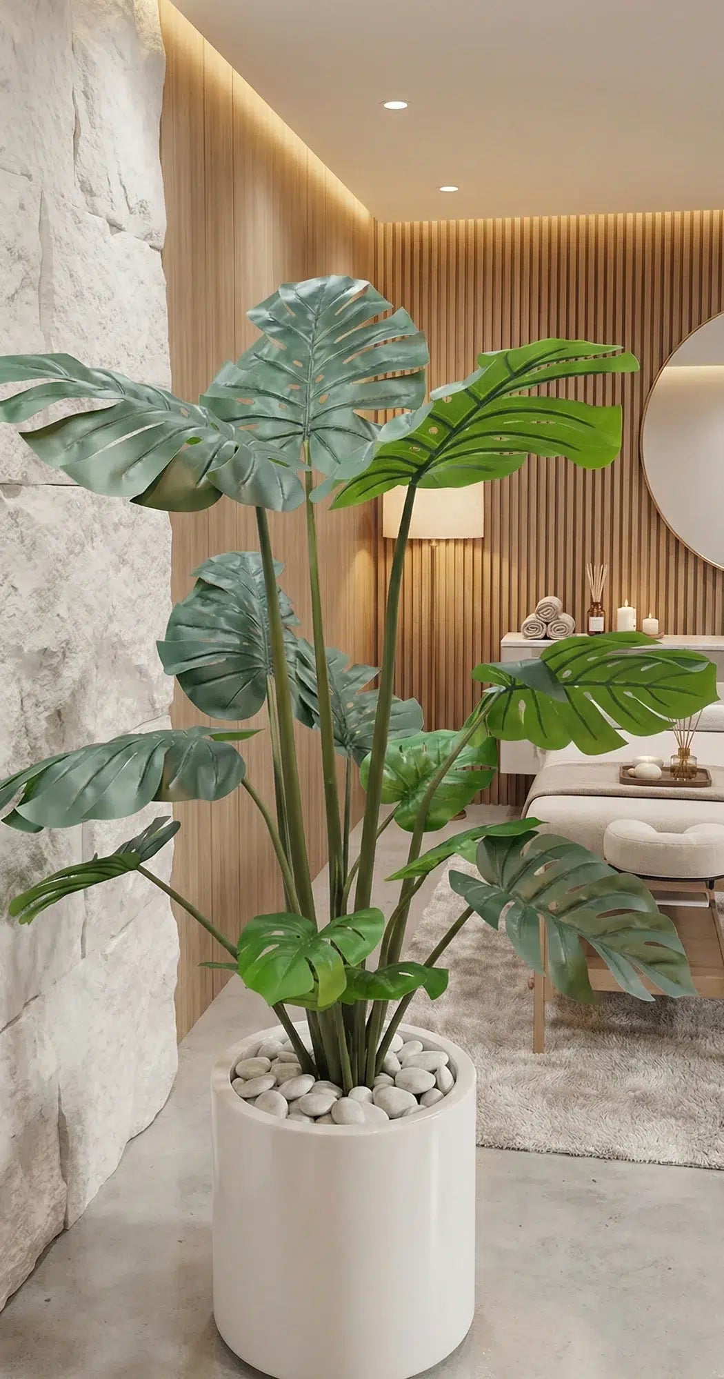 Premium Artificial Potted Monstera Tree 150cm