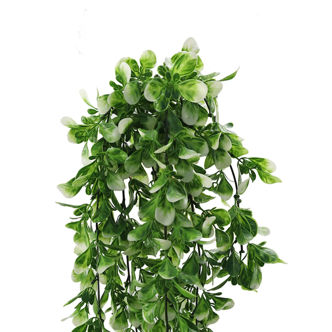 Artificial Mixed Green & White Hanging Jasmine 73cm UV Resistant