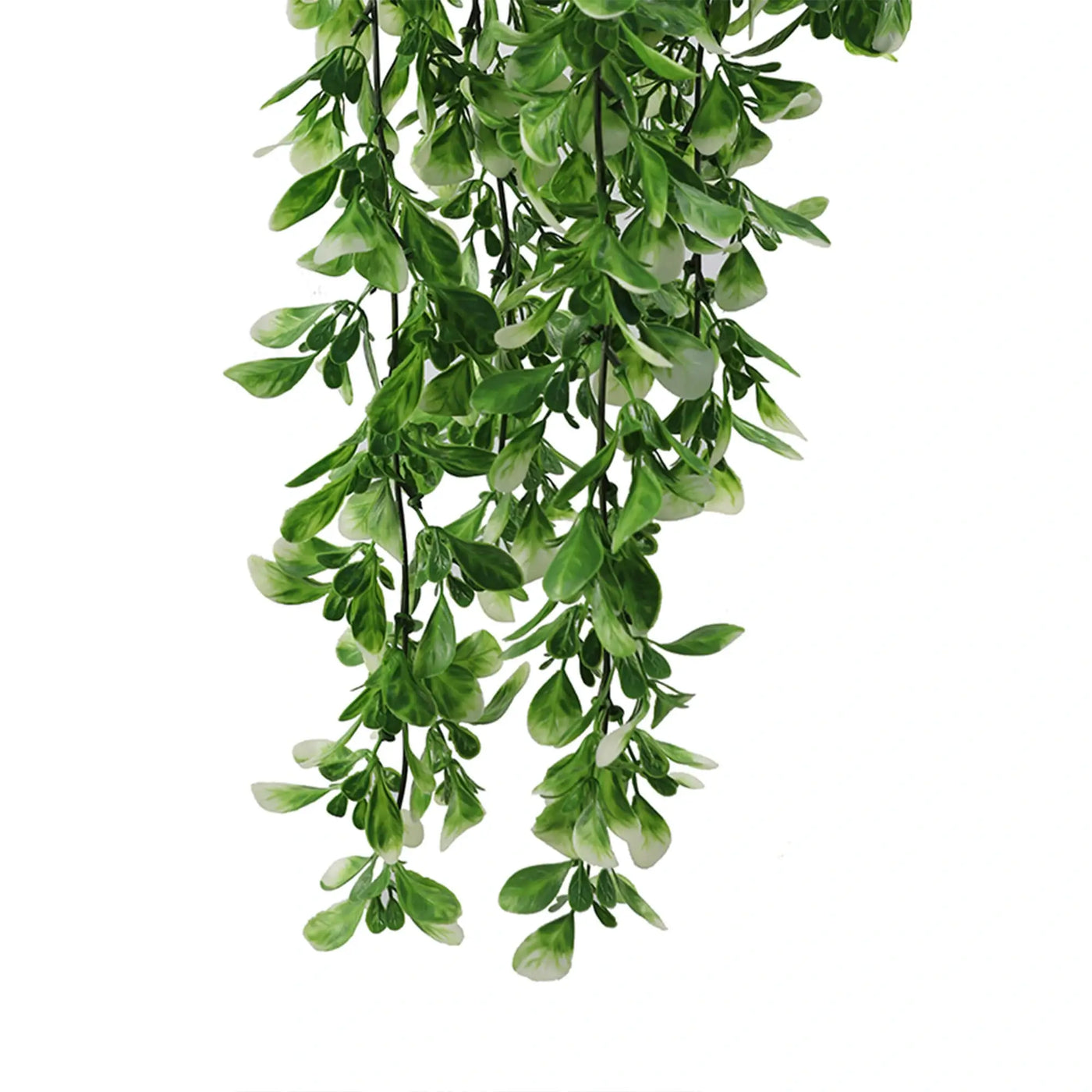 Artificial Mixed Green & White Hanging Jasmine 73cm UV Resistant