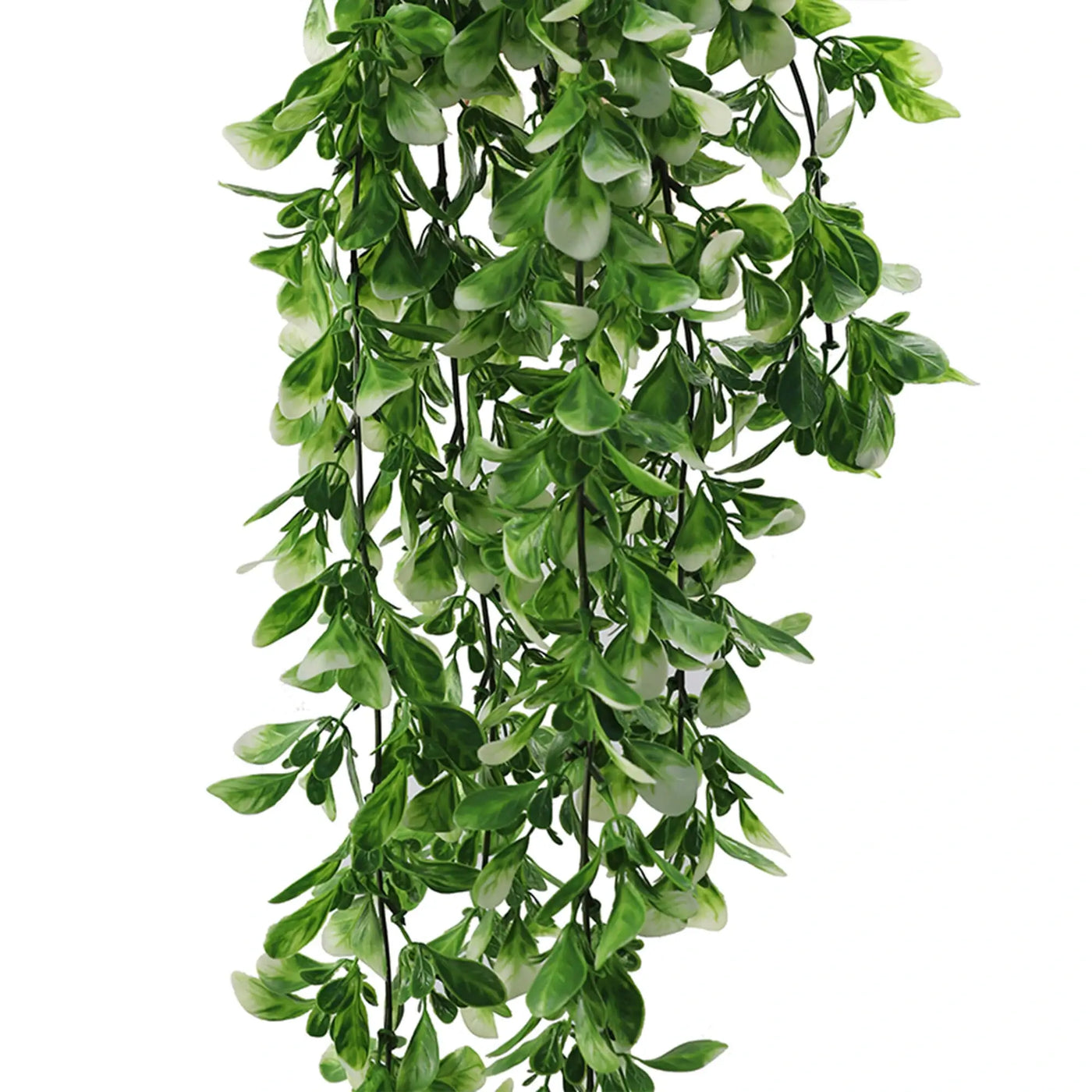 Artificial Mixed Green & White Hanging Jasmine 73cm UV Resistant