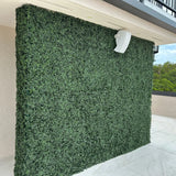 Boxwood Hedge Screen Green Wall Panel UV Resistant 100cm x 100cm