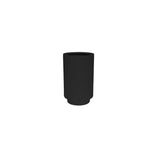 Luxury Cylinder Planter 40cm Matt Black Premium Pot Range