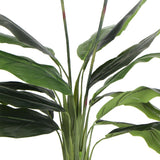 Artificial Bird of Paradise Plant 110cm (Red Flowers)