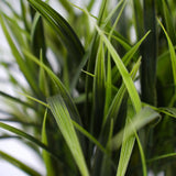 Artificial Ornamental Potted Dense Green Grass UV Resistant 38cm