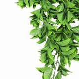 Artificial Dense Hanging Flowering Pothos Bush Vivid Green UV Resistant and Fire Rated 27cm Wide x 72cm Long