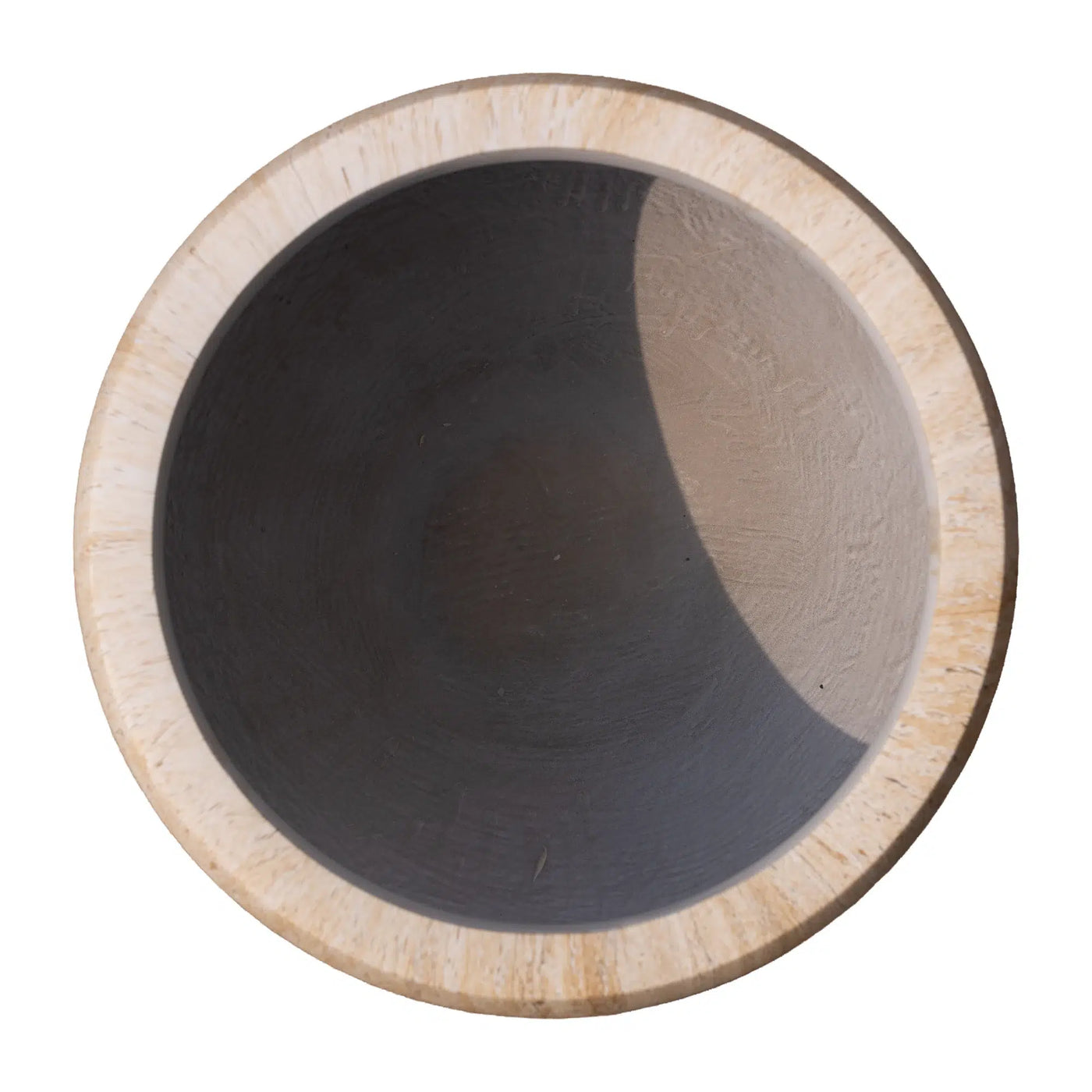 2 Sizes - Luxury Rounded Marble Planter with Pedestal Base | Premium Pot Range
