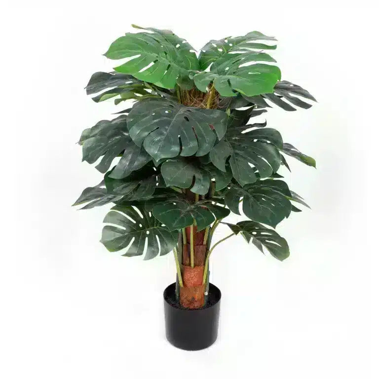 Premium Artificial Monstera Deliciosa Tree 100cm - Designer Plants