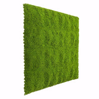 Fresh Natural Green Artificial Moss / Green Wall UV Resistant Sample