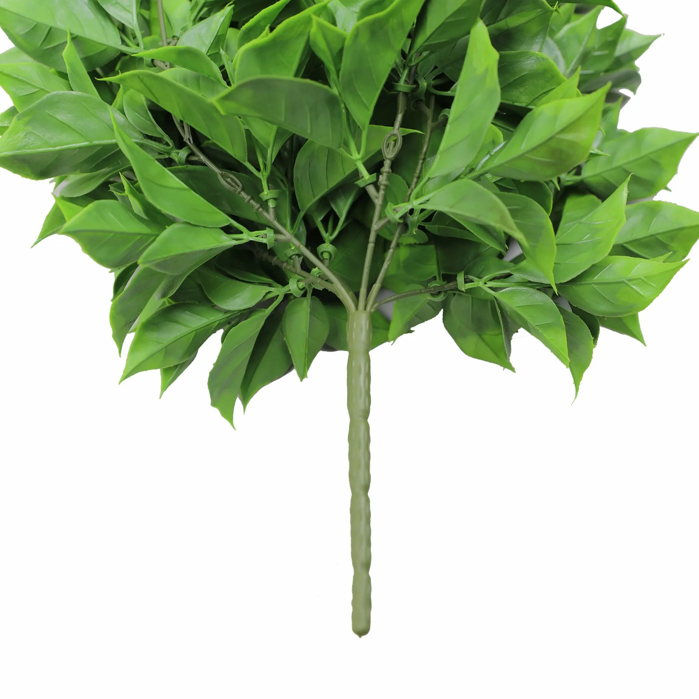 Artificial Dense Hanging Flowering Pothos Bush Vivid Green UV Resistant and Fire Rated 27cm Wide x 72cm Long