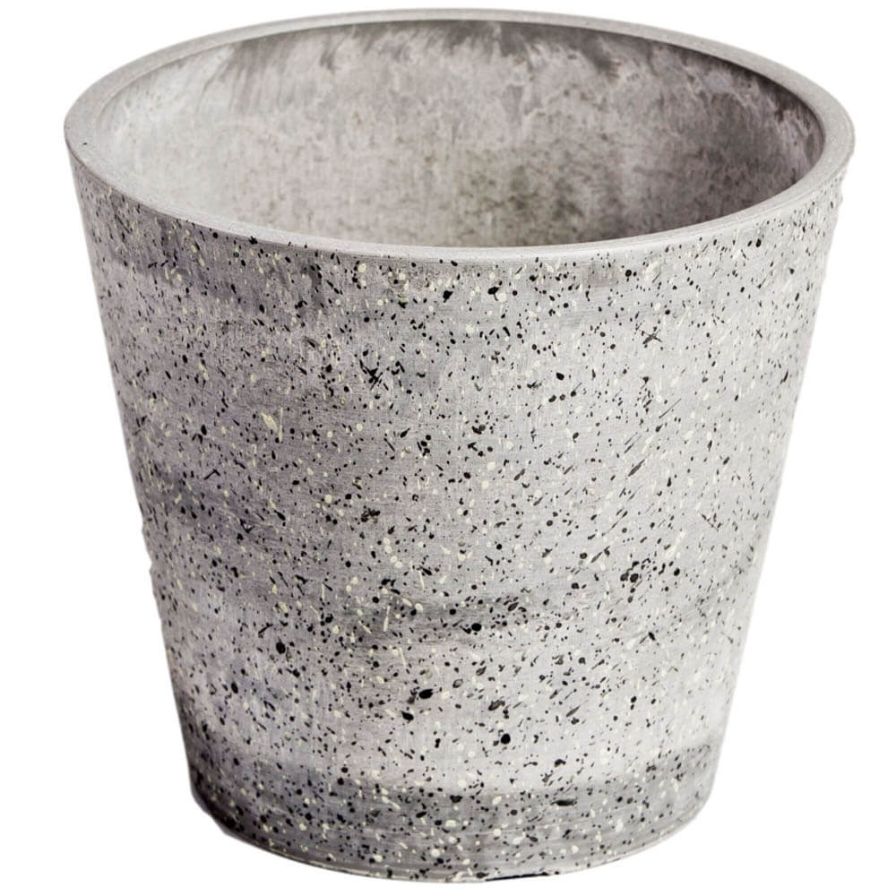 Imitation Grey Stone Pot 20cm - Designer Plants