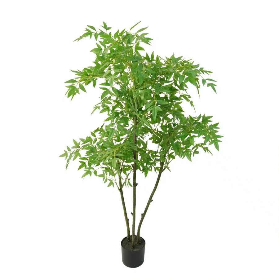 Luscious Premium Artificial Nandina Tree (Sacred Bamboo) 140cm - Designer Plants