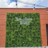 Luxury White Oasis Vertical Garden / Green Wall UV Resistant 1m x 1m
