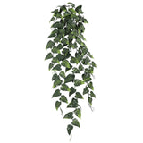 Hanging Artificial Pothos / Philodendron Plant UV Resistant 85cm - Designer Plants