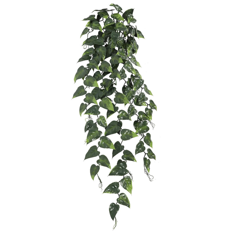Hanging Artificial Pothos / Philodendron Plant UV Resistant 85cm - Designer Plants