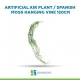 Artificial Air Plant / Spanish Moss Hanging Vine 120cm