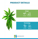 Artificial Boston Hanging Fern 102cm