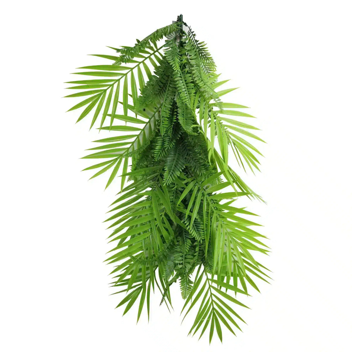 Artificial Extendable Hanging Tropical Palm and Fern Vine 55cm UV Resistant - Designer Plants