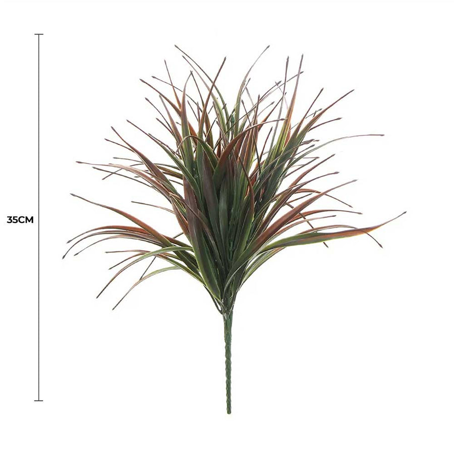 Artificial Brown Tipped Grass Plant UV Resistant 35cm - Designer Plants