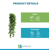 Artificial Creeping Fig Garland Bush UV Resistant and Fire Rated 18cm x 76cm
