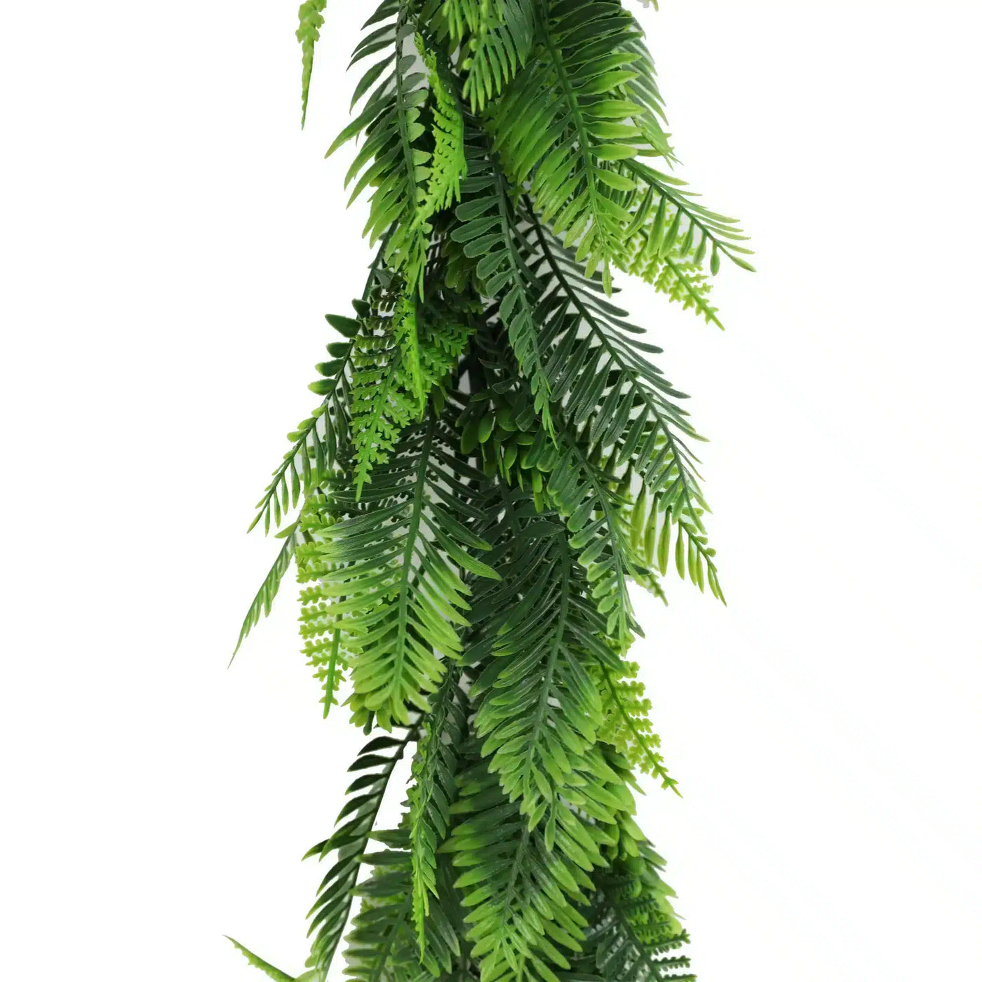 Artificial Extendable Hanging Bracken Fern Garland UV Resistant  55cm