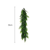 Artificial Extendable Hanging Bracken Fern Garland UV Resistant  55cm