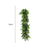 Artificial Extendable Hanging Christmas Garland UV Resistant 55cm