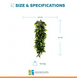 Artificial Extendable Hanging Flowering Pepperberry Garland UV Resistant 55cm