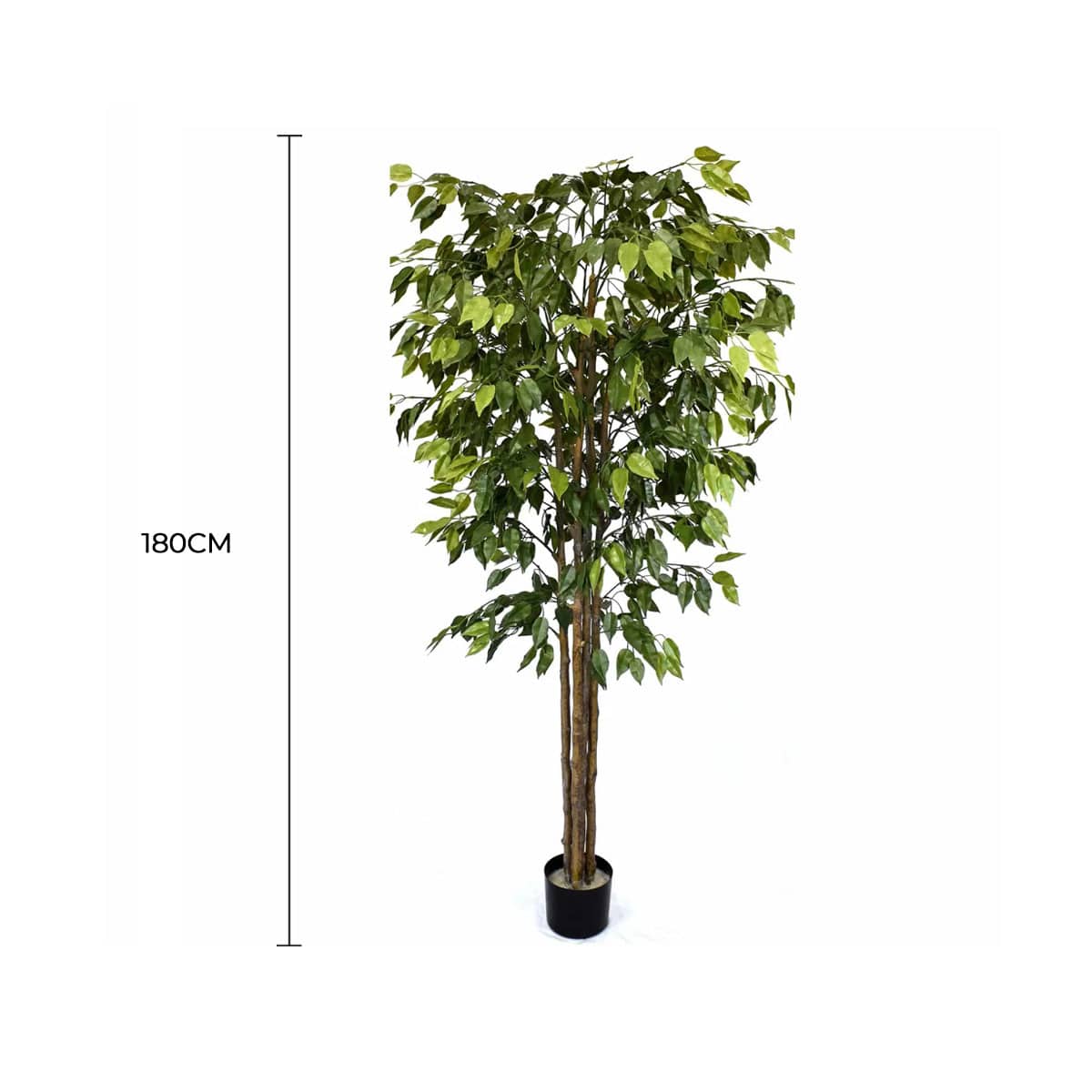 Artificial Ficus Tree 180cm Nearly Natural UV Resistant